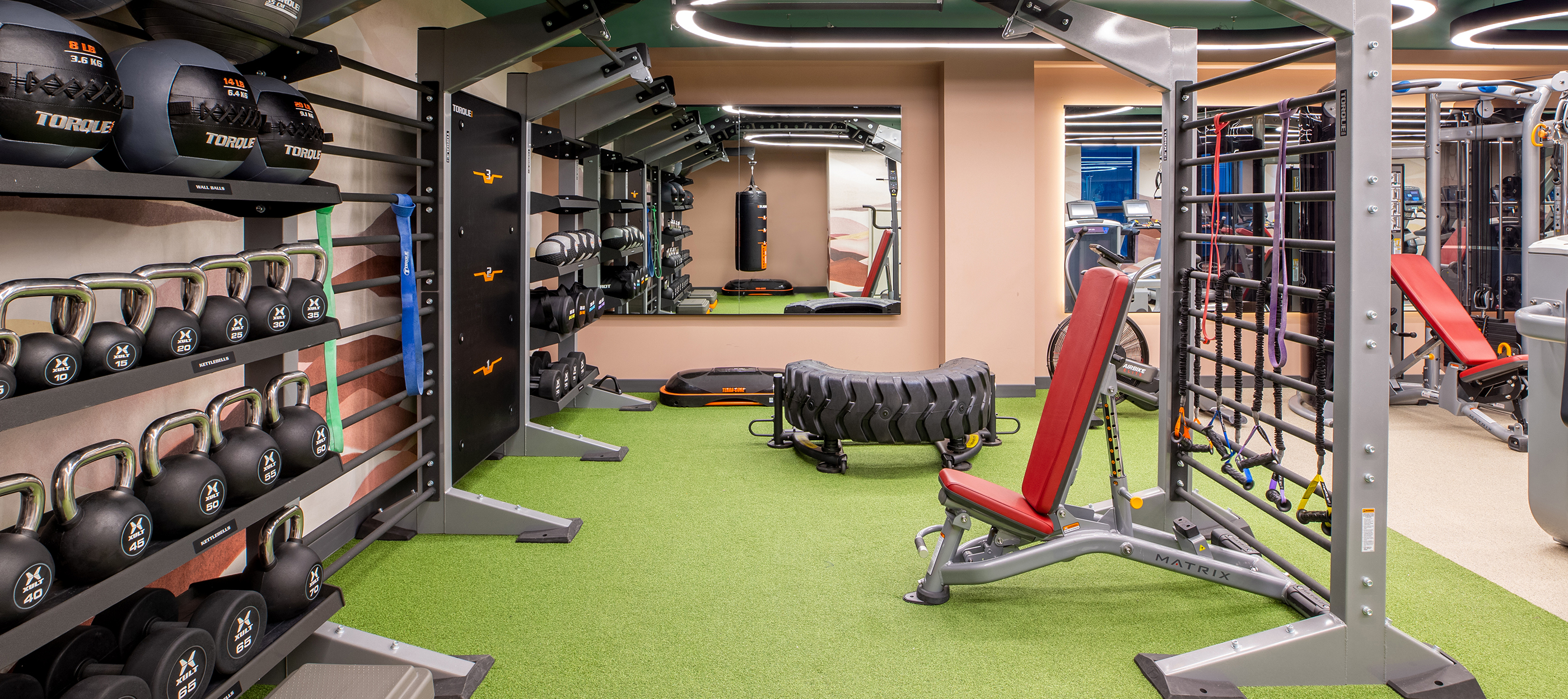 A state-of-the-art fitness center