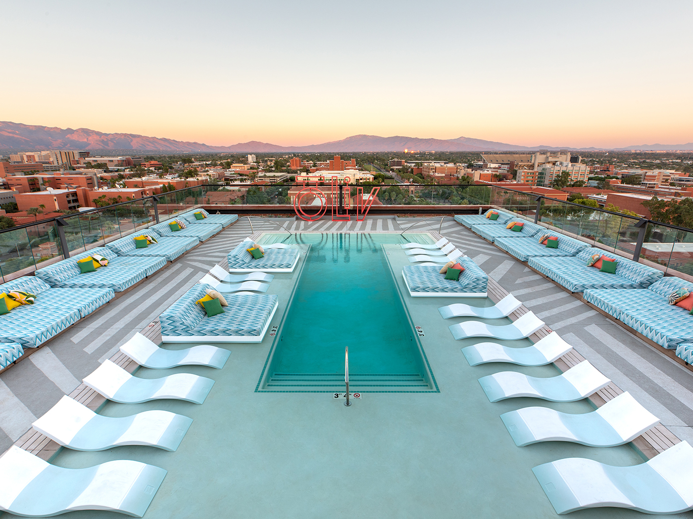 Outdoor swimming pool